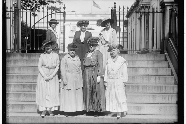 Suffrage Women White House